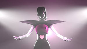 3d Undertale Mettaton Wallpaper