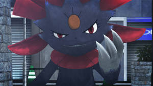 3d Weavile Thug Wallpaper