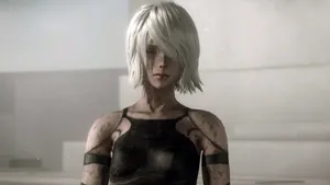 3d Yorha 2b Of Nier Automata Wallpaper