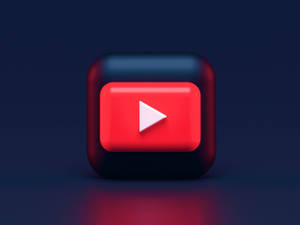 3d Youtube Logo Animated Desktop Wallpaper