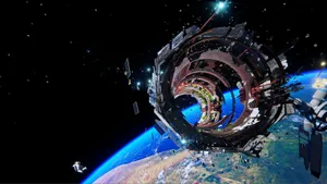4k Adr1ft In Space Wallpaper