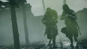 4k Bf1 Germans Clearing Town Wallpaper