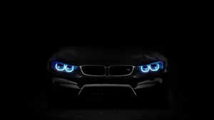 4k Bmw Car In Dark Wallpaper