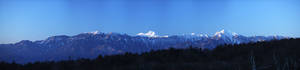 4k Dual Monitor Mountain Under Sky Wallpaper
