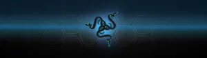 4k Dual Monitor Razer Inc Logo Wallpaper