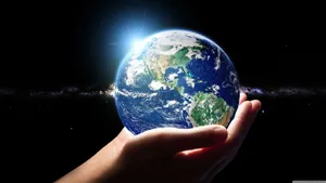 4k Earth Preservation Illustration Wallpaper