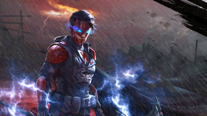 4k Free Fire Garena Character Nightwing Wallpaper