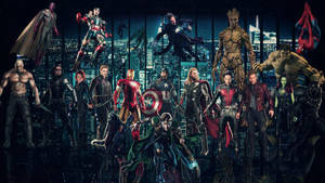 4k Marvel Heroes Wallpaper