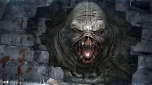 4k Metro 2033 Mutant Out Of Wall Wallpaper