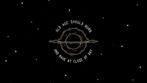 4k Minimalist Interstellar Quote Wallpaper