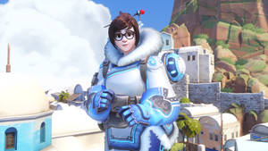 4k Overwatch Mei At Ilios Wallpaper