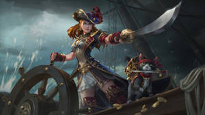 4k Pirate Admiral Chang’e Wallpaper