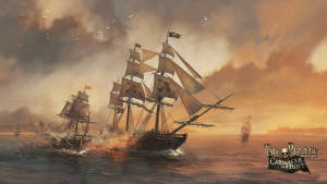 4k Pirate Caribbean Hunt Wallpaper