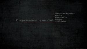 4k Programming Grunge Poster Wallpaper