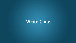 4k Programming Write Code Wallpaper