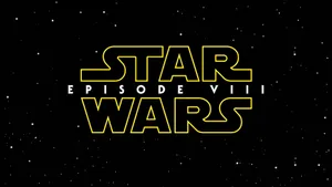 4k Star Wars Episode Viii Logo Wallpaper