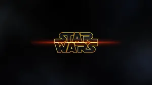 4k Star Wars Logo Wallpaper