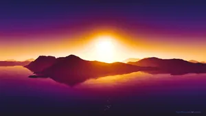 4k Summer Sunset Wallpaper