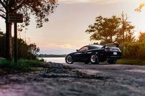 4k Supra Before Lake Wallpaper