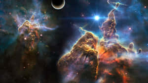 4k Universe Pillars Of Creation Wallpaper