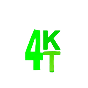 4kt Logo On A Black Background Wallpaper