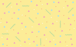 80s Cute Cream Cover Wallpaper