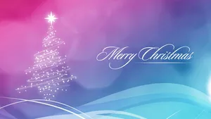 8k Christmas Pastel Greeting Wallpaper