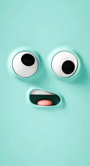 8k Iphone Confused Emoji Wallpaper