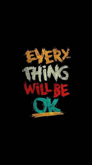 8k Iphone Inspiring Quote Wallpaper