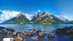 8k Ultra Hd Grand Teton Lake Wallpaper