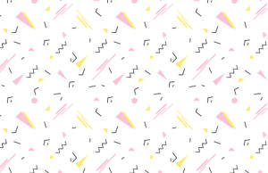 90s Minimalist Geometric Pattern Wallpaper