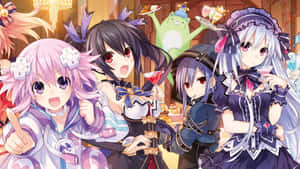 A Beautiful Hd Wallpaper Of Hyperdimension Neptunia Wallpaper