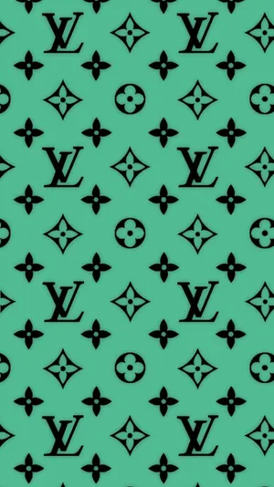 A Beautiful Louis Vuitton Pattern In All Its Detail Wallpaper