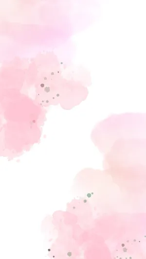A Beautiful Splash Of Pink Watercolor Wallpaper