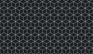 A Black And White Geometric Pattern Wallpaper