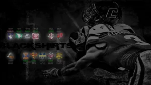 A Black Shirt With The Words Blackshirts Wallpaper