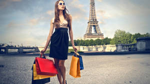 A Blissful Shopping Experience In Paris Wallpaper