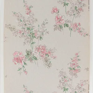 A Blooming Vintage Flower Wallpaper