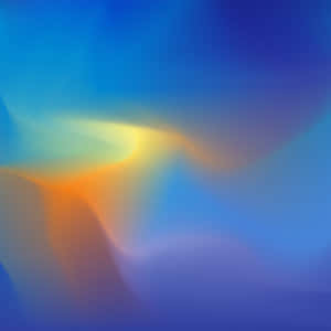 A Blue And Orange Abstract Background Wallpaper