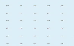 A Blue And White Pattern With A White Dog On It Wallpaper