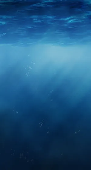 A Blue Ocean With A Lot Of Water Wallpaper