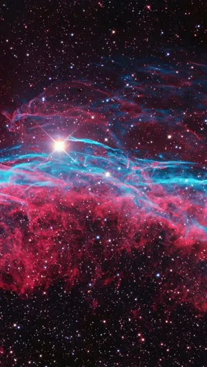 A Breathtaking Night Sky Filled With Countless Galaxies And Stars.