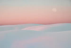 A Breathtaking View Of The Vast Desert Wallpaper