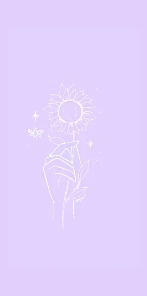 A Bright, Solid Light Purple Background Wallpaper