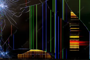 A Broken Glass Wallpaper