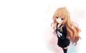 A Captivating Glimpse Of Taiga Aisaka Wallpaper