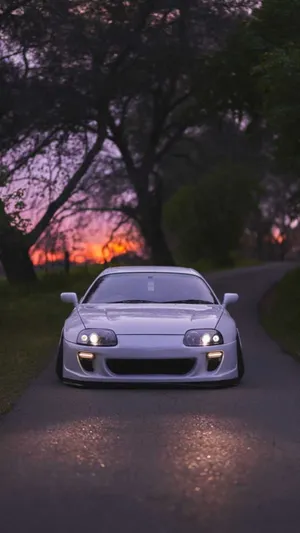 A Car Enthusiast's Dream - The Supra Jdm Model Wallpaper
