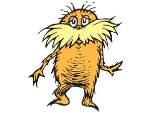 A Cartoon Character With A Long Beard And A Yellow Hat Wallpaper