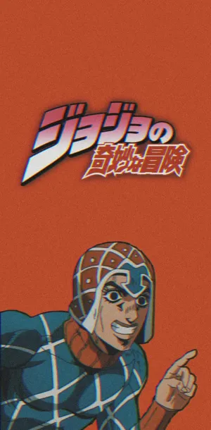 A Cartoon Character With A Red Background Wallpaper