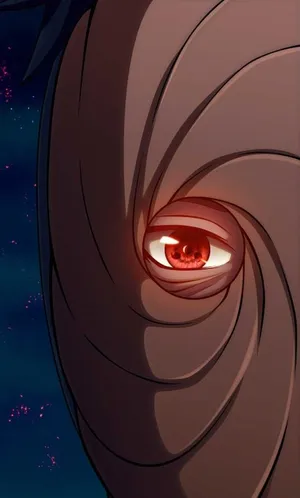 A Character With A Red Eye And A Black Eye Wallpaper